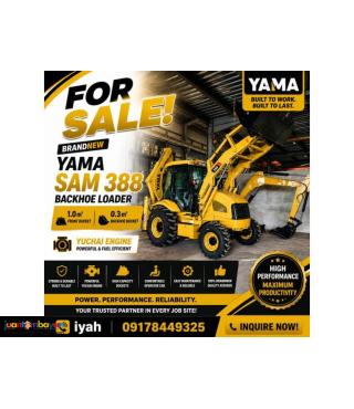 YAMA SAM388 BACKHOE PAYLOADER  0.3CBM/1CBM 