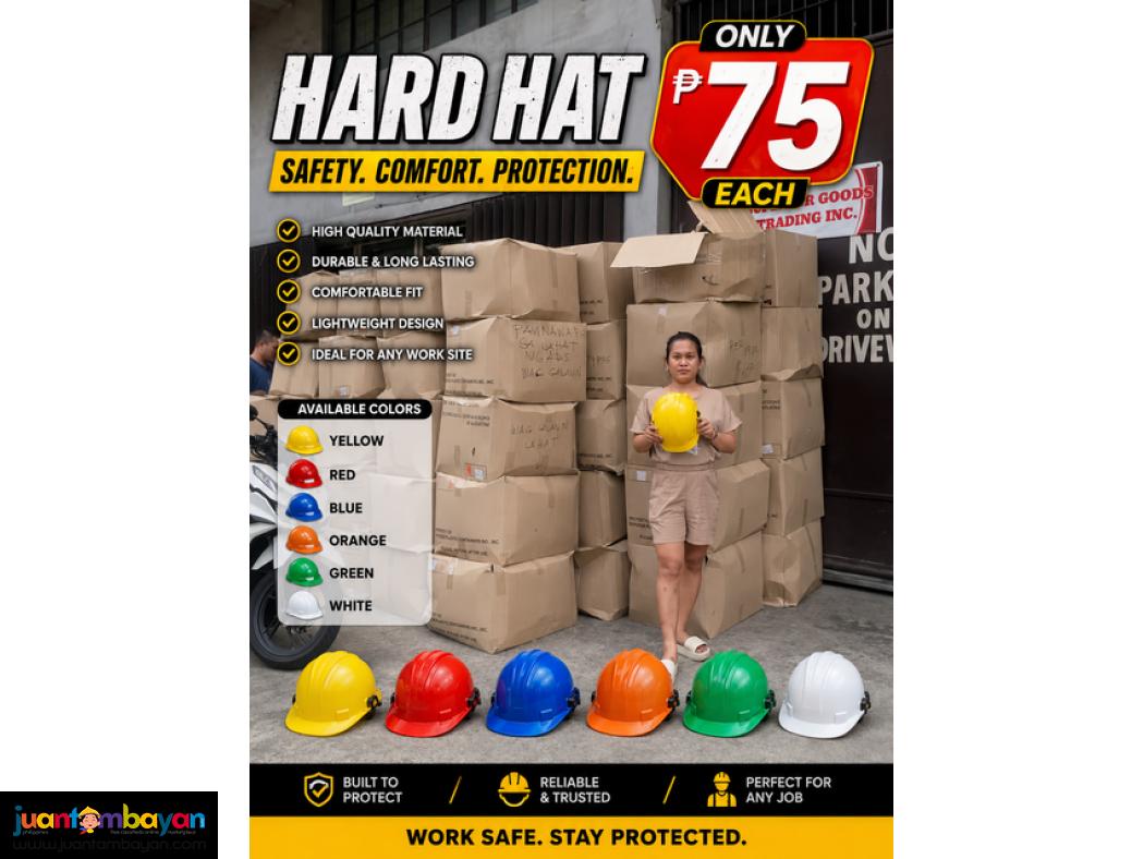 Heavy Duty Safety Helmet/Hard Hat 
