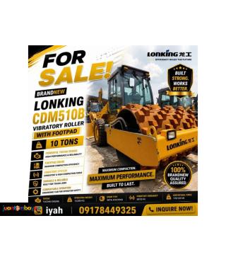 LONKING CDM510B W/FOOTPAD 10-TONS 