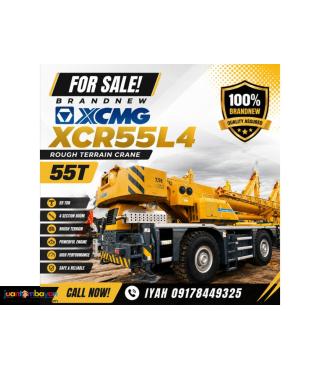 BRANDNEW XCMG XCR55L4 ROUGH TERRAIN CRANE 55T