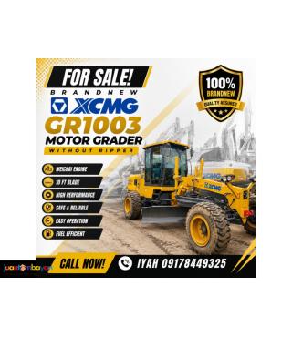 XCMG GR1003 MOTOR GRADER WEICHAI ENGINE 10 FT BLADE, WITHOUT RIPPER