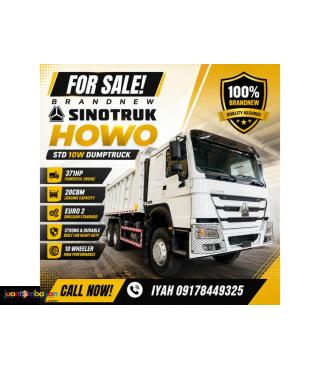 BRANDNEW SINOTRUK HOWO STD 10W DUMPTRUCK 371HP 20CBM EURO 2