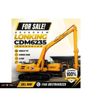 LONKING CDM6235 LONG ARM BACKHOE 0.4CBM CUMMINS ENGINE 