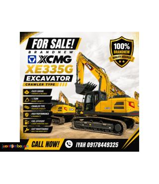 BRANDNEW XCMG XE335G EXCAVATOR CRAWLER TYPE ISUZU ENGINE 1.7CBM