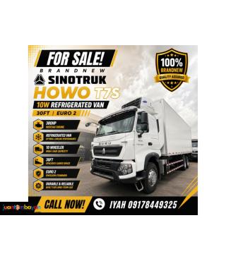 BRANDNEW SINOTRUK HOWO T7S 10W REFRIGERATED VAN 380HP 30FT EURO 2