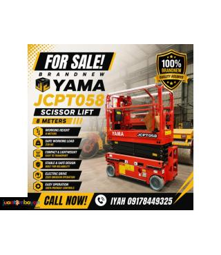 BRANDNEW YAMA JCPT058 SCISSOR LIFT- 8MTRS