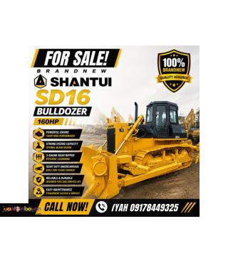 BRANDNEW SHANTUI SD16 BULLDOZER 160HP, with three shank rear ripper