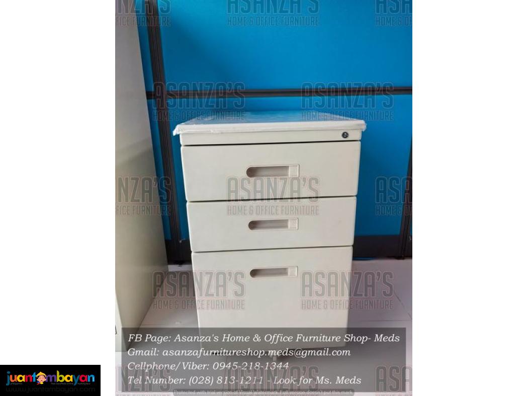 MOBILE PEDESTAL & LATERAL STEEL FILING CABINET 