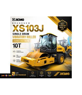 BRANDNEW XCMG XS103J SINGLE DRUM VIBRATORY ROLLER CHANGCHAI ENGINE 10T