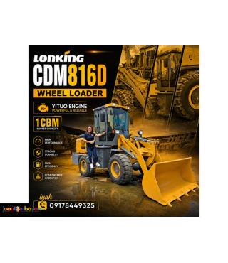 LONKING CDM816D WHEEL LOADER., YITUO 1CBM