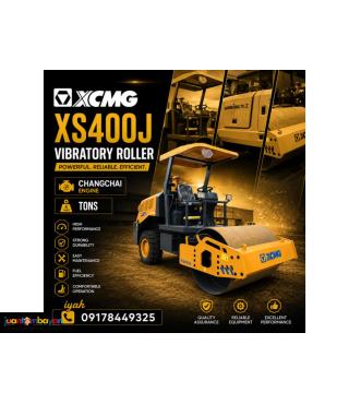 XCMG XS400J VIBRATORY ROLLER CHANGCHAI ENGINE 4 TONS