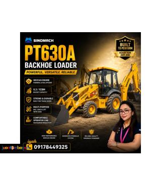 SINOMACH PT630A BACKHOE LOADER WEICHAI ENGINE 0.3/1CBM