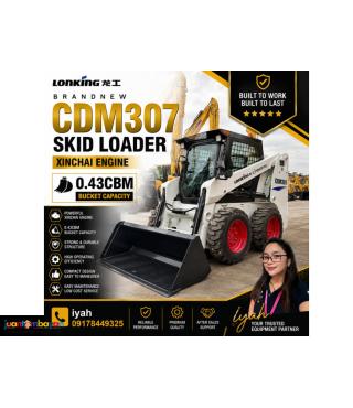 LONKING CDM307 SKID LOADER XINCHAI ENGINE 0.43CBM
