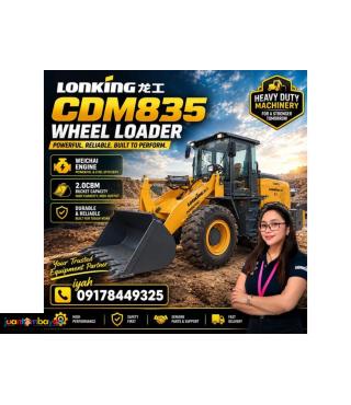 LONKING CDM835 WHEEL LOADER WEICHAI ENGINE 2.0CBM