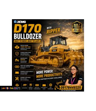 XCMG D170 BULLDOZER with Ripper, WEICHAI ENGINE 178HP(NET 160)