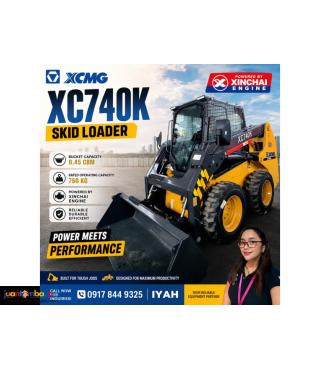 XCMG XC740K SKID LOADER XINCHAI ENGINE 0.45CBM/750KG