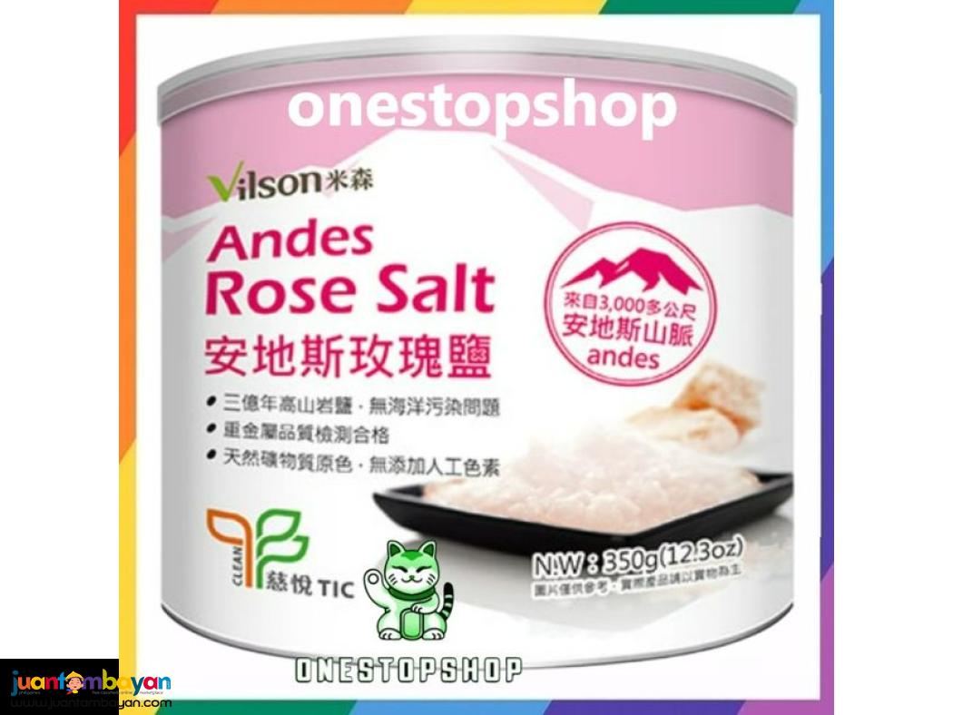 VILSON Andes Rose Salt 350g 米森 安地斯玫瑰鹽