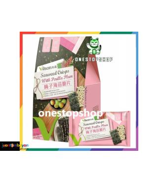 VILSON Seaweed Crisps with Perilla Plum 5 x13g 米森 梅子海苔脆片