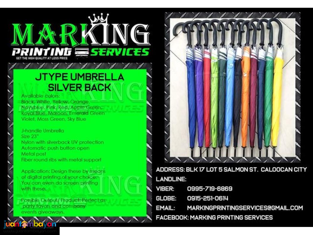 PERSONALIZED J-TYPE UMBRELLA