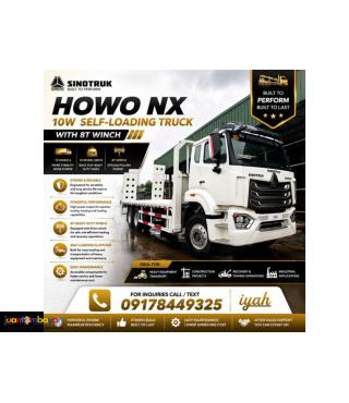 SINOTRUK HOWO NX 6X4 SELF LOADING TRUCK W/ WINCH
