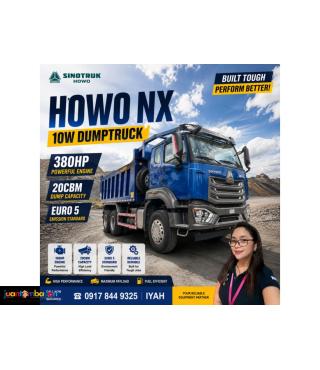 SINOTRUK HOWO NX 10W DUMPTRUCK 380HP 20CBM EURO 5