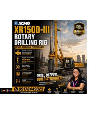 XCMG XR150D-III ROTARY DRILLING RIG 56M