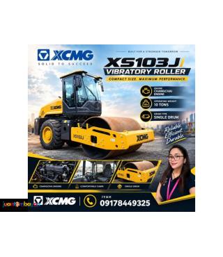 XCMG XS103J SINGLE DRUM VIBRATORY ROLLER 10-TONS 