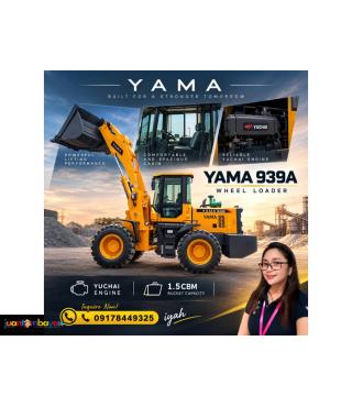 YAMA 939A WHEEL LOADER YUCHAI ENGINE 1.5CBM
