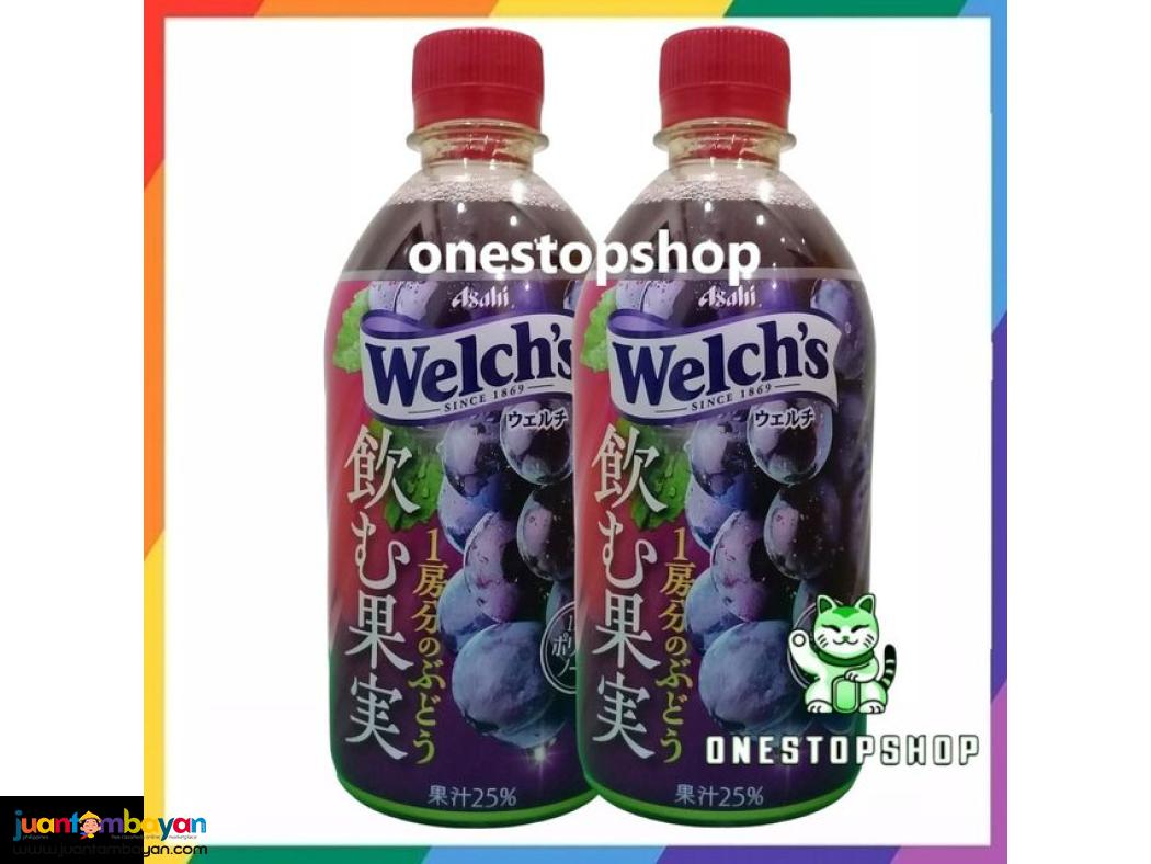 ASAHI WELCH's Drinkable Fruit Grape Juice 2 x470mL