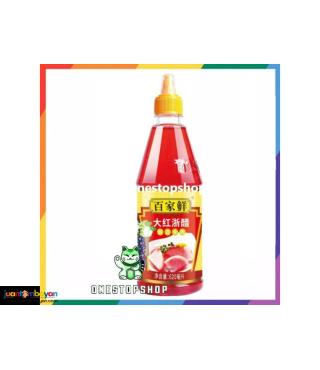 BAIJIAXIAN Chinese Red Rce Vinegar 620mL 百家鲜 大红浙醋