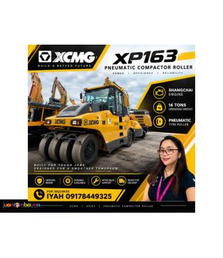 XCMG XP163 PNEUMATIC COMPACTOR ROLLER SHANGCHAI ENGINE 16T