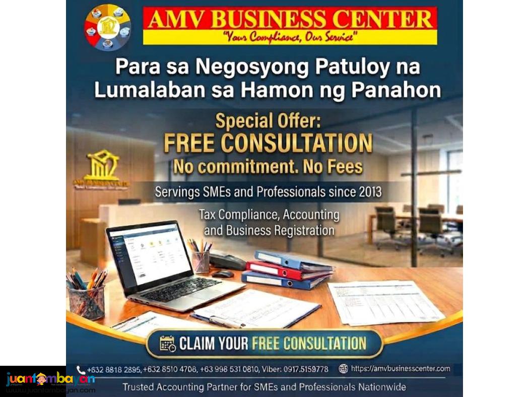  LIBRENG CONSULTATION PARA SA IYONG NEGOSYO! 