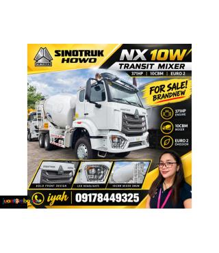 SINOTRUK HOWO NX 10W TRANSIT MIXER 371HP 10CBM EURO 2