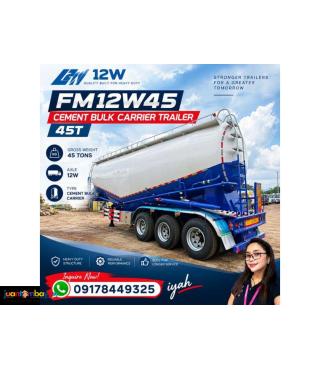 CEMENT BULK CARRIER FM12W45 45TONS 3-AXLE 