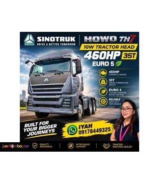 SINOTRUK HOWO TH7 6X4 TRACTOR HEAD 460HP 
