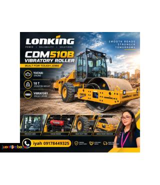 LONKING CDM510B VIBRATORY ROLLER (YUCHAI) 10T