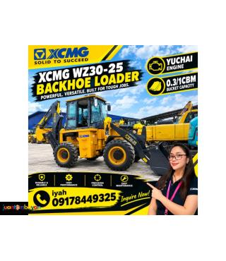 XCMG WZ30-25 BACKHOE LOADER YUCHAI ENGINE 0.3/1CBM