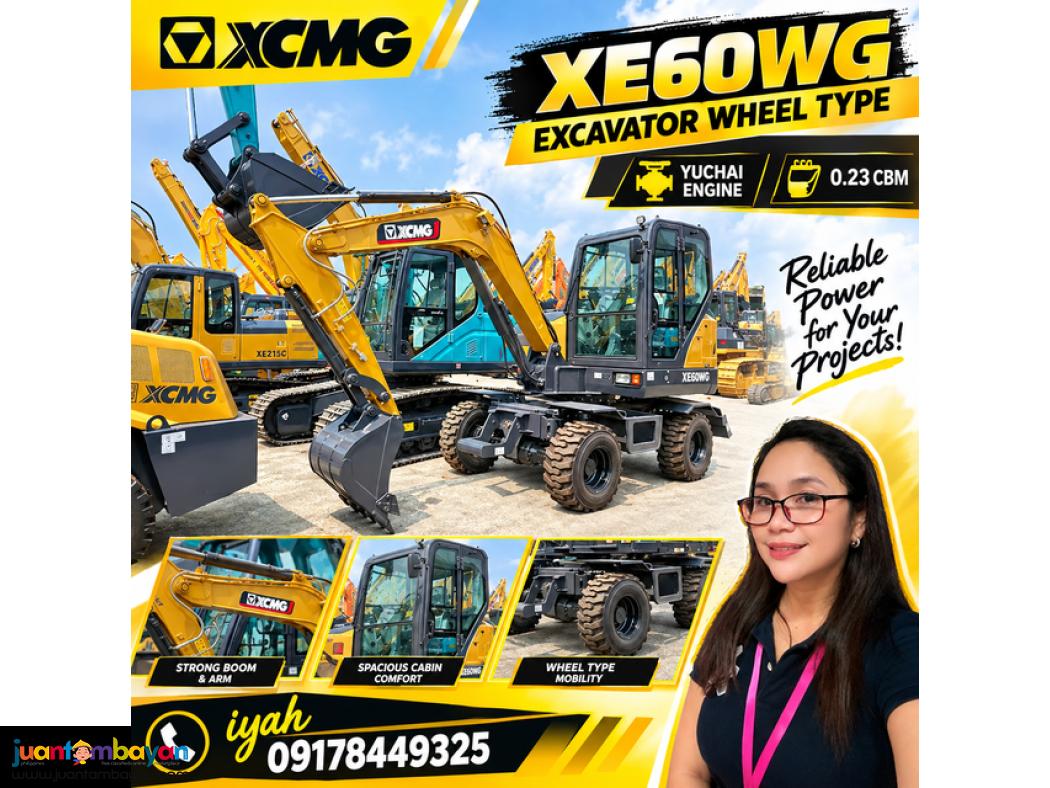 XCMG XE60WG EXCAVATOR WHEEL - TYPE YUCHAI ENGINE 0.23CBM