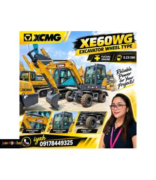XCMG XE60WG EXCAVATOR WHEEL - TYPE YUCHAI ENGINE 0.23CBM