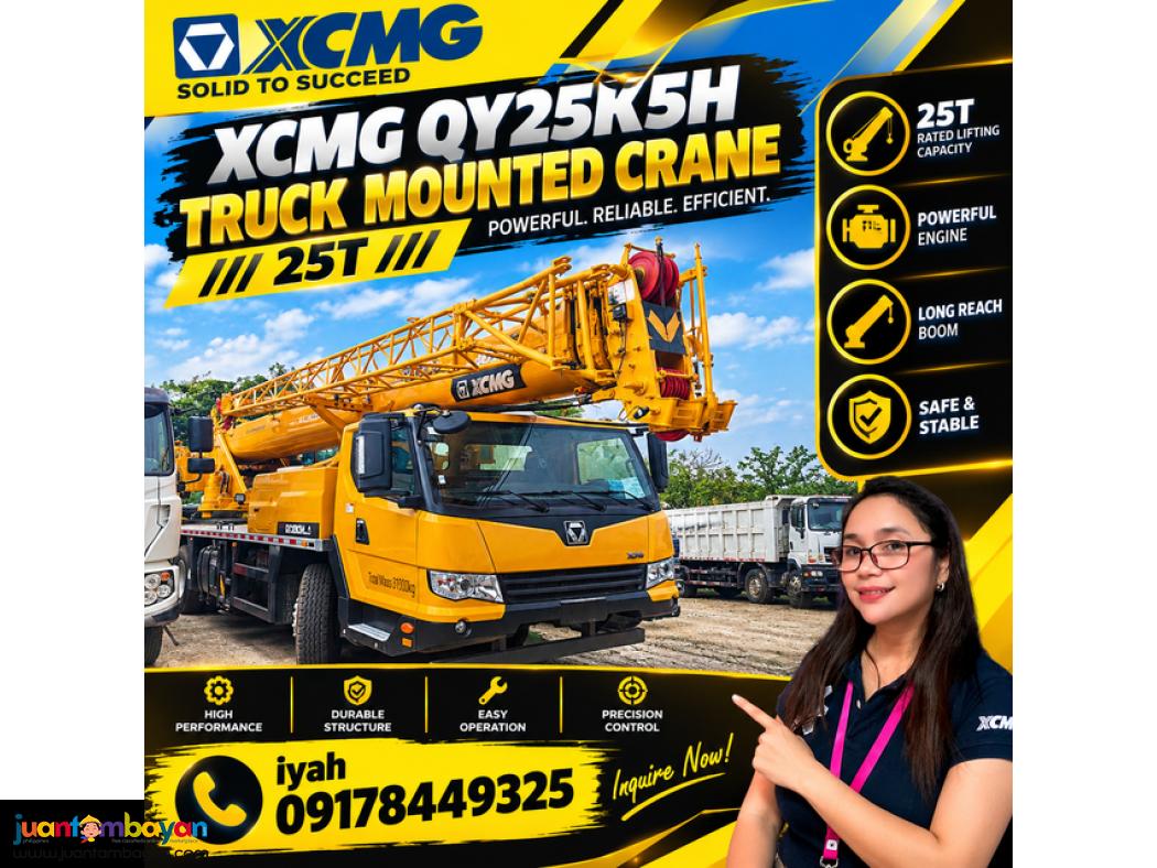 XCMG QY25K5H TRUCK MOUNTED CRANE 25T