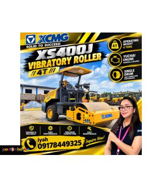 XCMG XS400J VIBRATORY ROLLER 4T- SINGLE DRUM