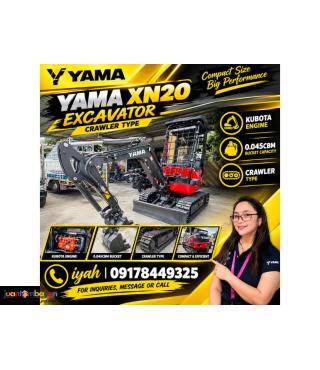 YAMA XN20 EXCAVATOR CRAWLER TYPE KUBOTA ENGINE 0.045CBM