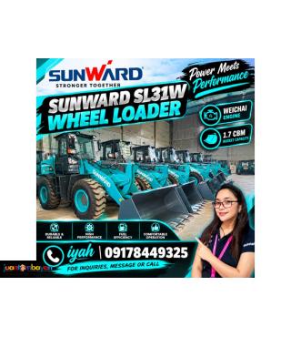 SUNWARD SL31W WHEEL LOADER WEICHAI ENGINE 1.7cbm