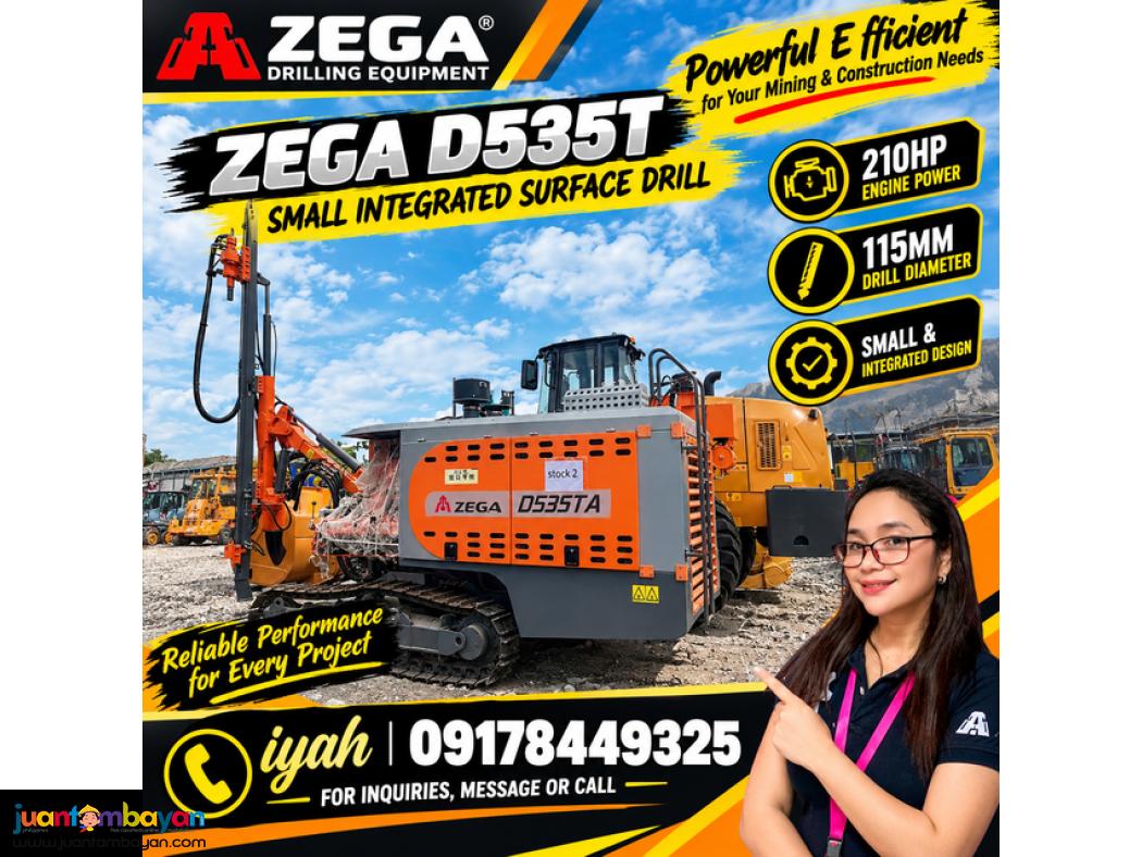 ZEGA D535T SMALL INTERGRATED SURFACE DRILL 210HP, 115MM