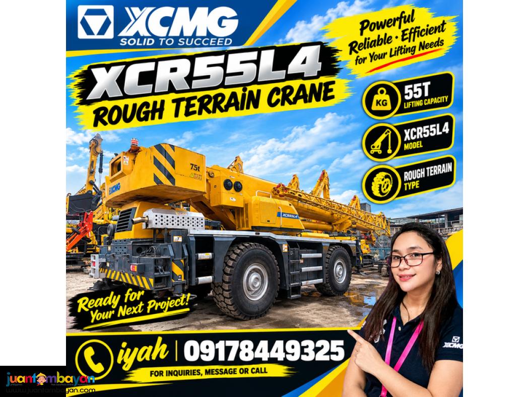 XCMG XCR55L4 ROUGH TERRAIN CRANE 55T