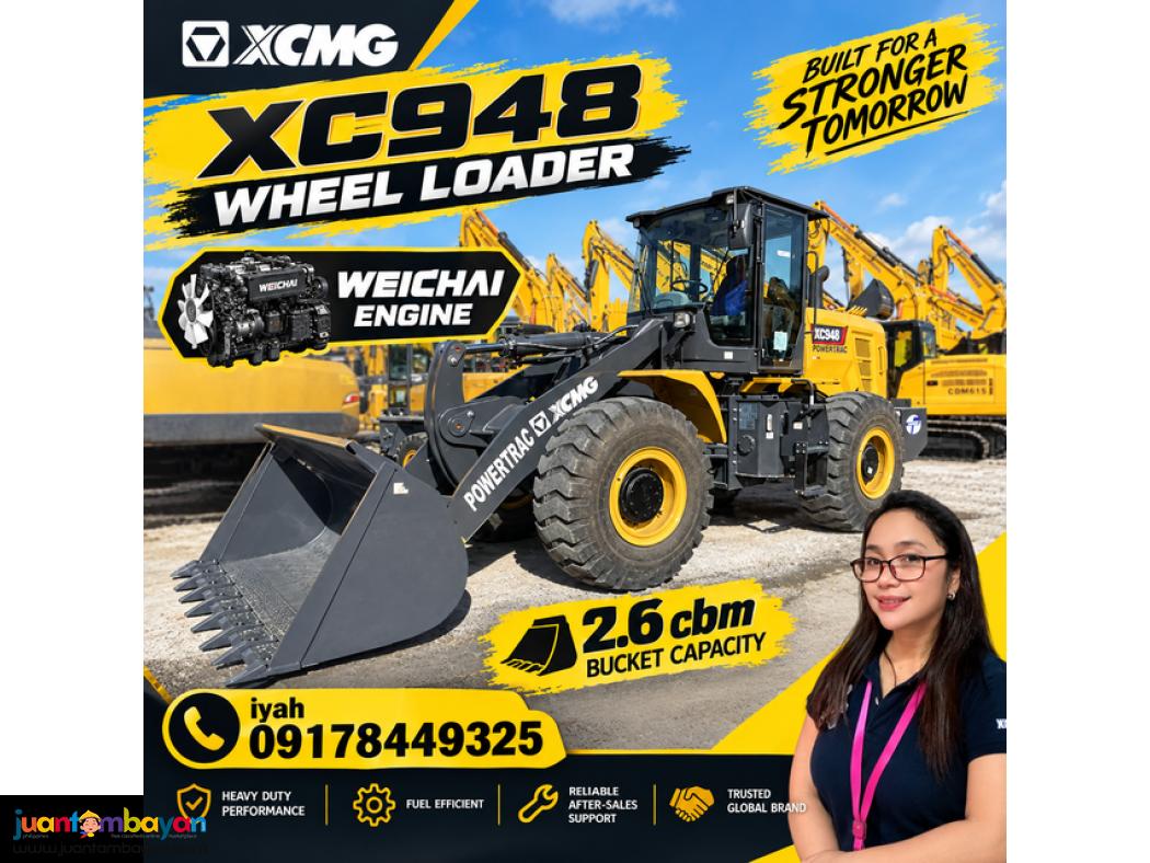 XCMG XC948 WHEEL LOADER 2.6CBM