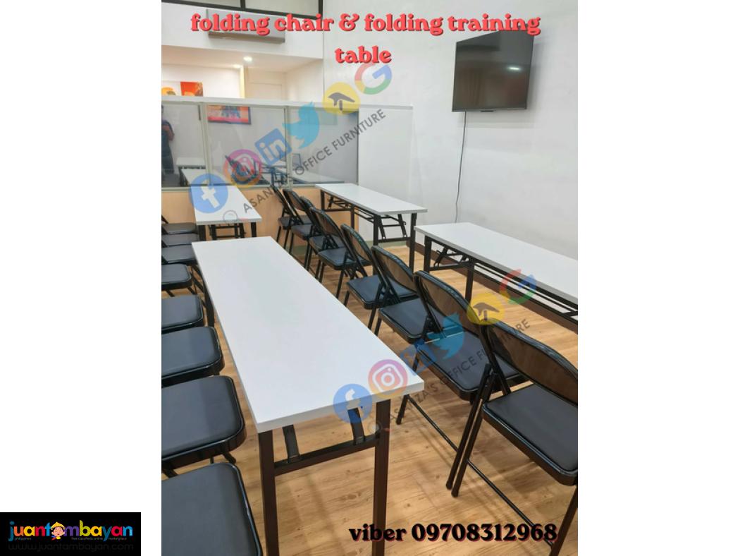 folding training table & folding chair 