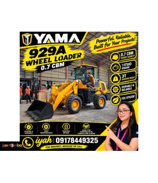 YAMA 929A WHEEL LOADER 0.7CBM