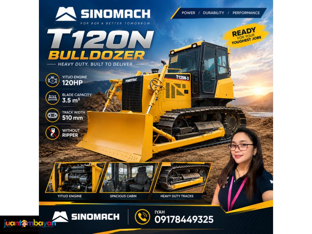 SINOMACH T120N 120HP BULLDOZER