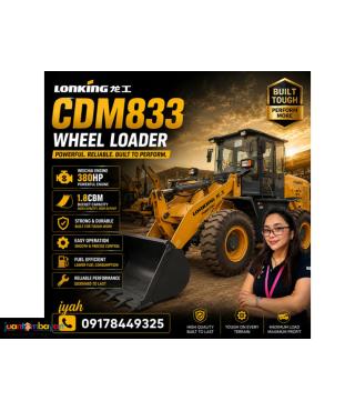 LONKING CDM833 1.8CBM WHEEL LOADER